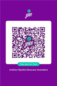 Código QR de Yape para pagar a Moto Parts Bikers