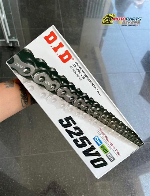 Cadena D.I.D VO 525 O-ring — foto real del producto